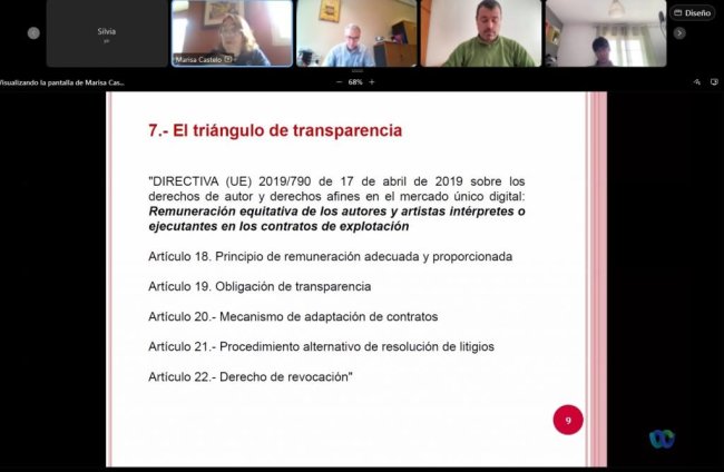 Marisa Castelo, Presidenta del Instituto Autor, analiza las novedades legislativas en materia de propiedad intelectual y derechos de autor