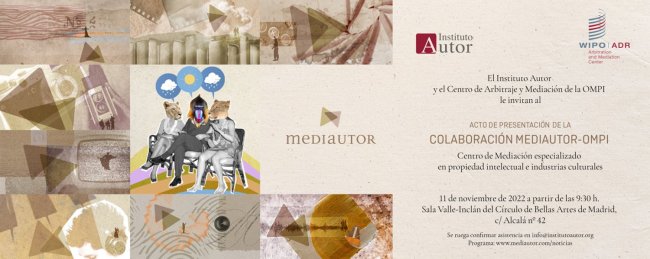 Presentación de la Colaboración MEDIAUTOR-OMPI