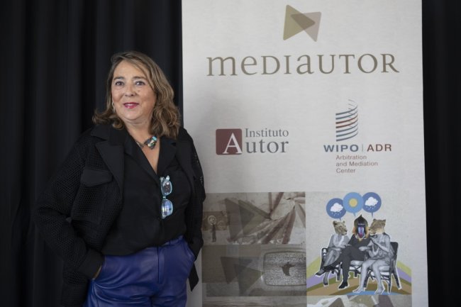 Marisa Castelo, President of the Instituto Autor, analyzes the Mediautor project